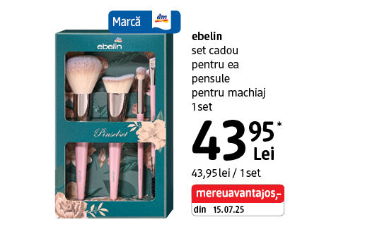 ebelin set cadou pensule