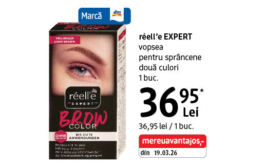 réell’e EXPERT vopsea pentru sprâncene