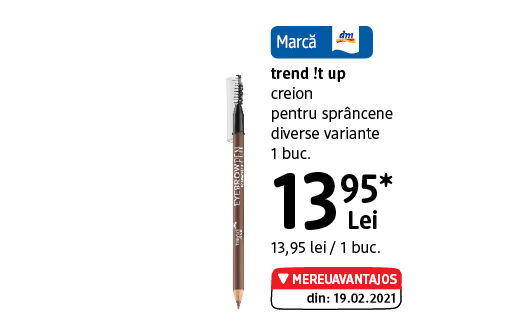 trend !t up creion sprâncene